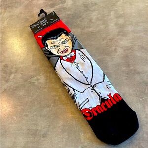 NWT Odd Sox, Horror Movie Classics, Halloween dracula Socks for Men
